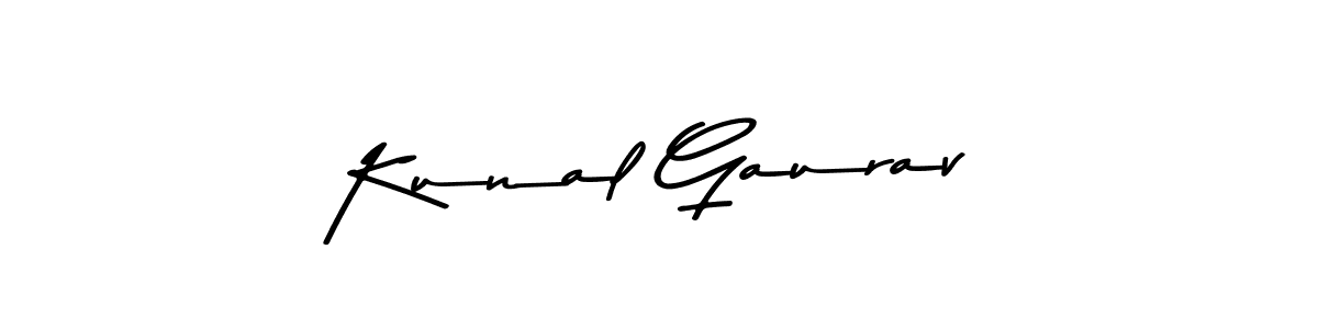 Design your own signature with our free online signature maker. With this signature software, you can create a handwritten (Asem Kandis PERSONAL USE) signature for name Kunal Gaurav. Kunal Gaurav signature style 9 images and pictures png