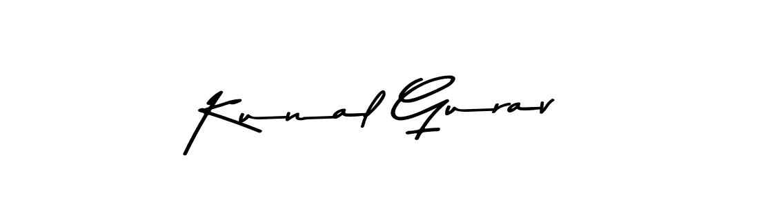 Kunal Gurav stylish signature style. Best Handwritten Sign (Asem Kandis PERSONAL USE) for my name. Handwritten Signature Collection Ideas for my name Kunal Gurav. Kunal Gurav signature style 9 images and pictures png