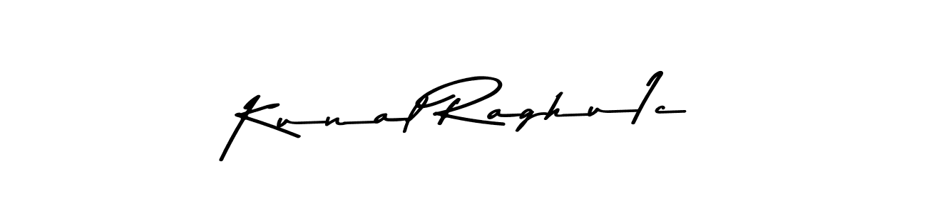 Make a beautiful signature design for name Kunal Raghu1c. With this signature (Asem Kandis PERSONAL USE) style, you can create a handwritten signature for free. Kunal Raghu1c signature style 9 images and pictures png