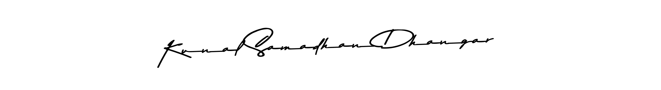 Design your own signature with our free online signature maker. With this signature software, you can create a handwritten (Asem Kandis PERSONAL USE) signature for name Kunal Samadhan Dhangar. Kunal Samadhan Dhangar signature style 9 images and pictures png