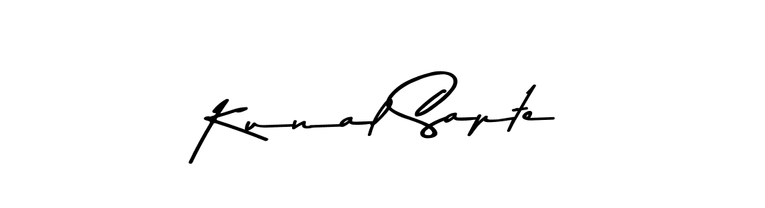 Also we have Kunal Sapte name is the best signature style. Create professional handwritten signature collection using Asem Kandis PERSONAL USE autograph style. Kunal Sapte signature style 9 images and pictures png