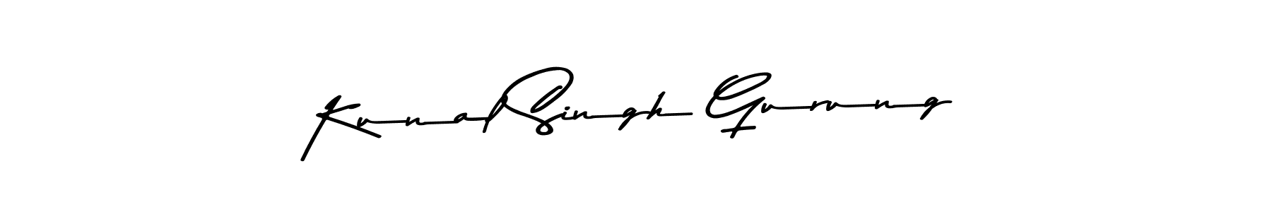 Also You can easily find your signature by using the search form. We will create Kunal Singh Gurung name handwritten signature images for you free of cost using Asem Kandis PERSONAL USE sign style. Kunal Singh Gurung signature style 9 images and pictures png