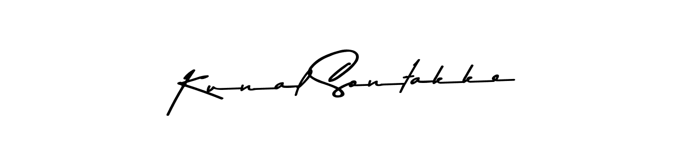 Here are the top 10 professional signature styles for the name Kunal Sontakke. These are the best autograph styles you can use for your name. Kunal Sontakke signature style 9 images and pictures png