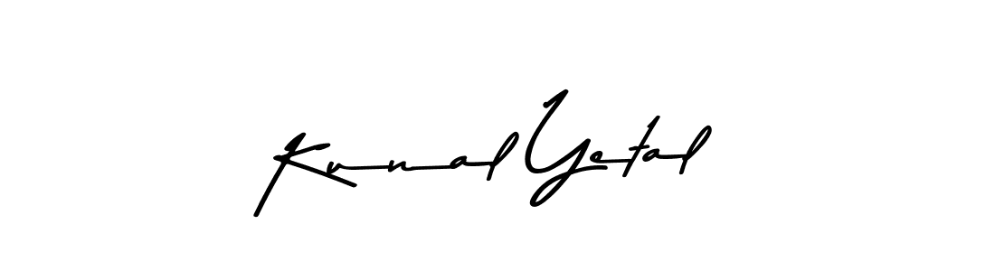 Similarly Asem Kandis PERSONAL USE is the best handwritten signature design. Signature creator online .You can use it as an online autograph creator for name Kunal Yetal. Kunal Yetal signature style 9 images and pictures png