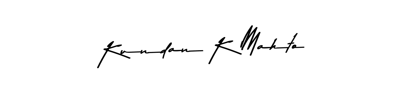 Also we have Kundan K Mahto name is the best signature style. Create professional handwritten signature collection using Asem Kandis PERSONAL USE autograph style. Kundan K Mahto signature style 9 images and pictures png
