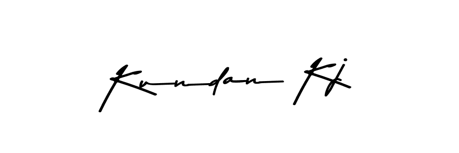 How to make Kundan Kj signature? Asem Kandis PERSONAL USE is a professional autograph style. Create handwritten signature for Kundan Kj name. Kundan Kj signature style 9 images and pictures png