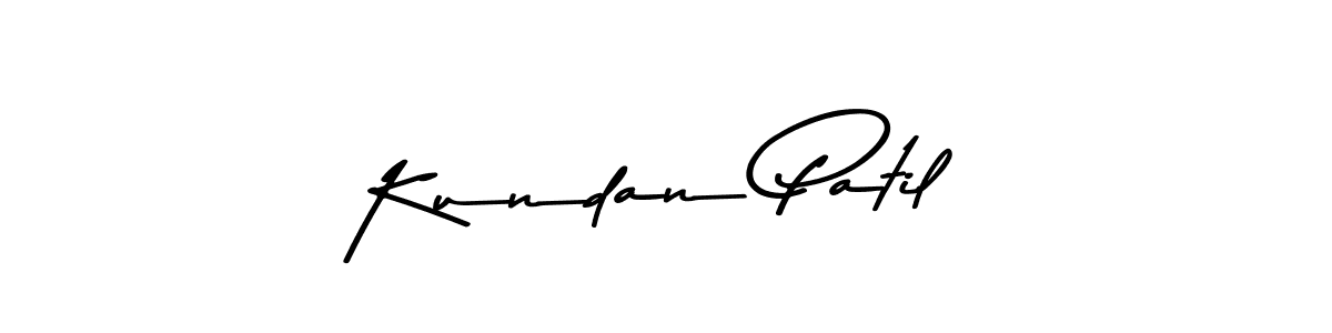 Use a signature maker to create a handwritten signature online. With this signature software, you can design (Asem Kandis PERSONAL USE) your own signature for name Kundan Patil. Kundan Patil signature style 9 images and pictures png
