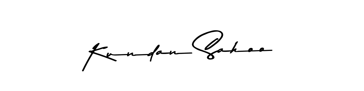 Make a beautiful signature design for name Kundan Sahoo. With this signature (Asem Kandis PERSONAL USE) style, you can create a handwritten signature for free. Kundan Sahoo signature style 9 images and pictures png
