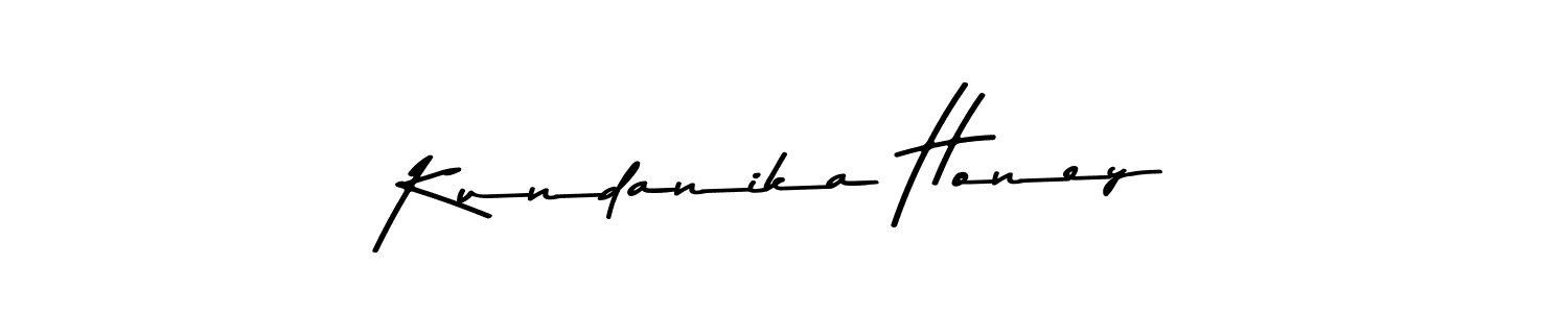 Make a beautiful signature design for name Kundanika Honey. Use this online signature maker to create a handwritten signature for free. Kundanika Honey signature style 9 images and pictures png