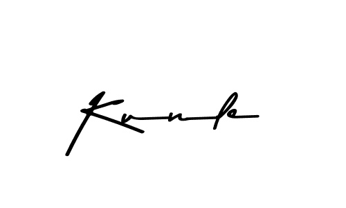 Also we have Kunle name is the best signature style. Create professional handwritten signature collection using Asem Kandis PERSONAL USE autograph style. Kunle signature style 9 images and pictures png