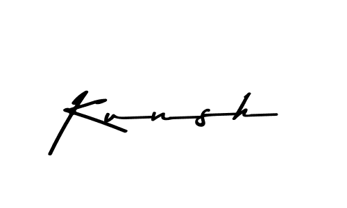 Make a beautiful signature design for name Kunsh. Use this online signature maker to create a handwritten signature for free. Kunsh signature style 9 images and pictures png