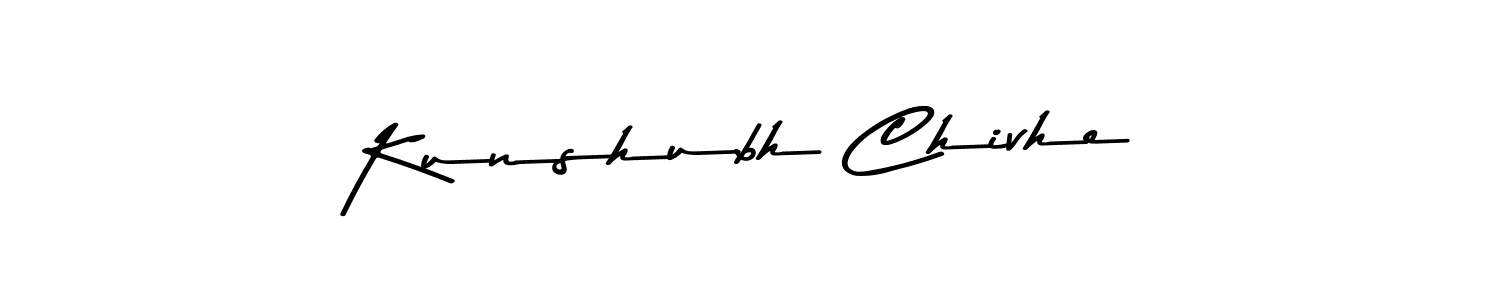 Also You can easily find your signature by using the search form. We will create Kunshubh Chivhe name handwritten signature images for you free of cost using Asem Kandis PERSONAL USE sign style. Kunshubh Chivhe signature style 9 images and pictures png