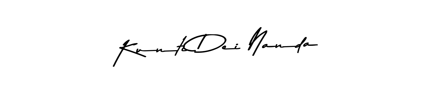 Best and Professional Signature Style for Kunti Dei Nanda. Asem Kandis PERSONAL USE Best Signature Style Collection. Kunti Dei Nanda signature style 9 images and pictures png