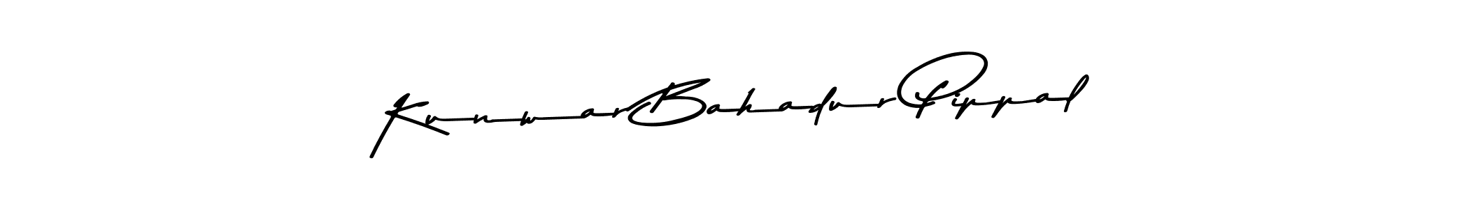 Also You can easily find your signature by using the search form. We will create Kunwar Bahadur Pippal name handwritten signature images for you free of cost using Asem Kandis PERSONAL USE sign style. Kunwar Bahadur Pippal signature style 9 images and pictures png