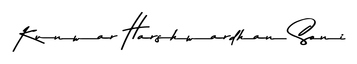 Design your own signature with our free online signature maker. With this signature software, you can create a handwritten (Asem Kandis PERSONAL USE) signature for name Kunwar Harshwardhan Soni. Kunwar Harshwardhan Soni signature style 9 images and pictures png