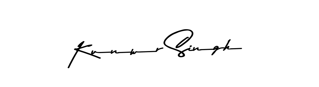 Also You can easily find your signature by using the search form. We will create Kunwr Singh name handwritten signature images for you free of cost using Asem Kandis PERSONAL USE sign style. Kunwr Singh signature style 9 images and pictures png