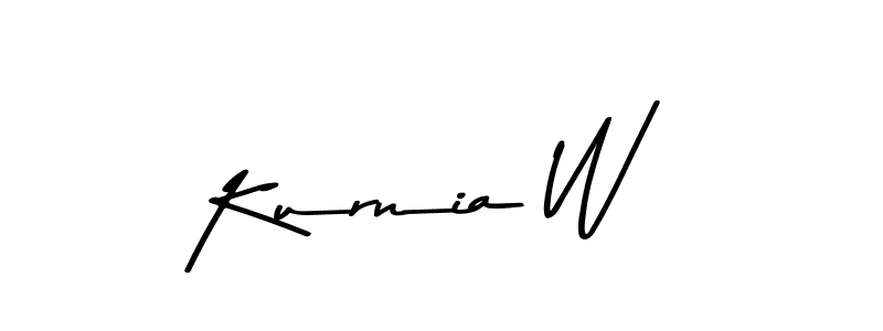 How to Draw Kurnia W signature style? Asem Kandis PERSONAL USE is a latest design signature styles for name Kurnia W. Kurnia W signature style 9 images and pictures png