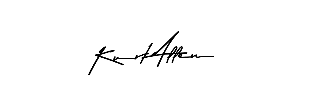 This is the best signature style for the Kurt Allen name. Also you like these signature font (Asem Kandis PERSONAL USE). Mix name signature. Kurt Allen signature style 9 images and pictures png