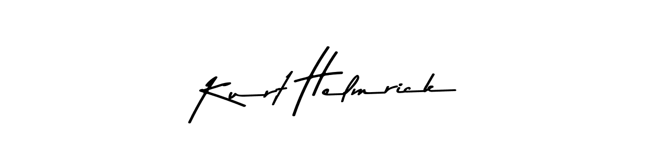 You should practise on your own different ways (Asem Kandis PERSONAL USE) to write your name (Kurt Helmrick) in signature. don't let someone else do it for you. Kurt Helmrick signature style 9 images and pictures png