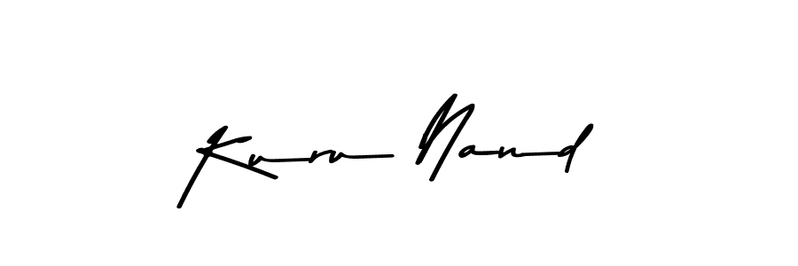 Create a beautiful signature design for name Kuru Nand. With this signature (Asem Kandis PERSONAL USE) fonts, you can make a handwritten signature for free. Kuru Nand signature style 9 images and pictures png