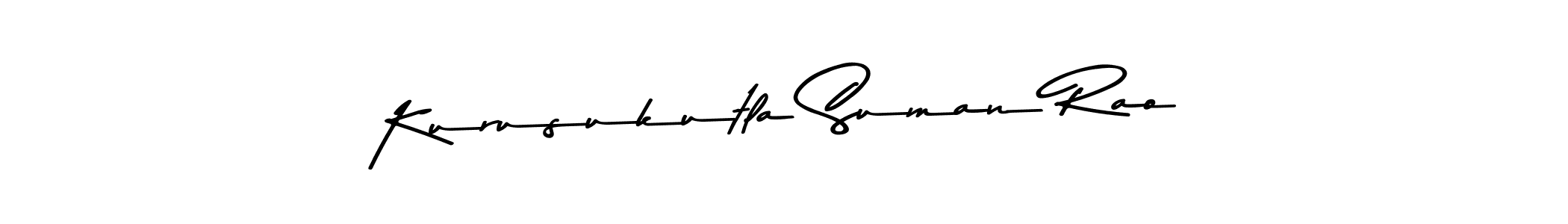 You can use this online signature creator to create a handwritten signature for the name Kurusukutla Suman Rao. This is the best online autograph maker. Kurusukutla Suman Rao signature style 9 images and pictures png