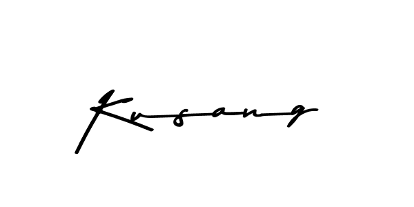 This is the best signature style for the Kusang name. Also you like these signature font (Asem Kandis PERSONAL USE). Mix name signature. Kusang signature style 9 images and pictures png