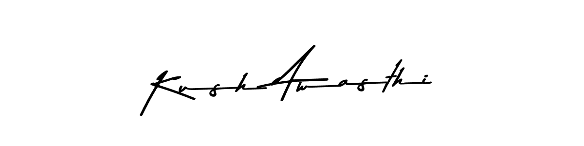 Make a beautiful signature design for name Kush Awasthi. Use this online signature maker to create a handwritten signature for free. Kush Awasthi signature style 9 images and pictures png