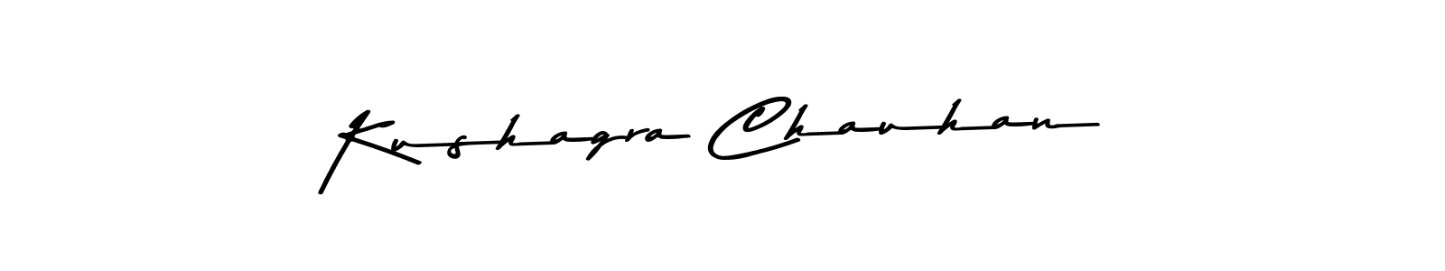 Design your own signature with our free online signature maker. With this signature software, you can create a handwritten (Asem Kandis PERSONAL USE) signature for name Kushagra Chauhan. Kushagra Chauhan signature style 9 images and pictures png