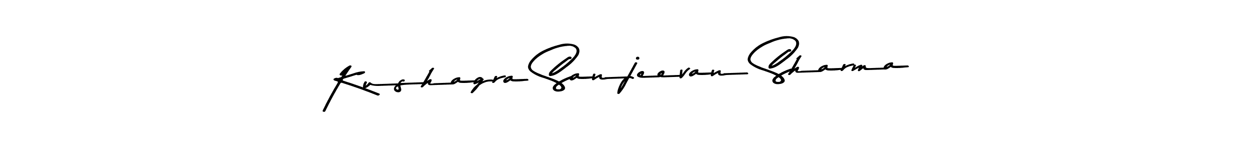 Design your own signature with our free online signature maker. With this signature software, you can create a handwritten (Asem Kandis PERSONAL USE) signature for name Kushagra Sanjeevan Sharma. Kushagra Sanjeevan Sharma signature style 9 images and pictures png