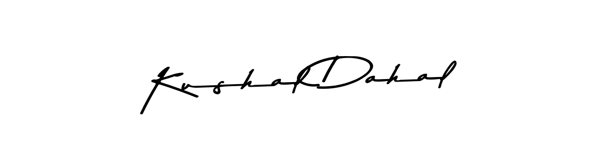 Also You can easily find your signature by using the search form. We will create Kushal Dahal name handwritten signature images for you free of cost using Asem Kandis PERSONAL USE sign style. Kushal Dahal signature style 9 images and pictures png