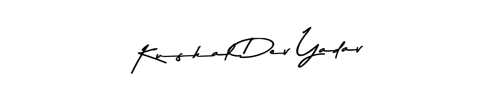 This is the best signature style for the Kushal Dev Yadav name. Also you like these signature font (Asem Kandis PERSONAL USE). Mix name signature. Kushal Dev Yadav signature style 9 images and pictures png
