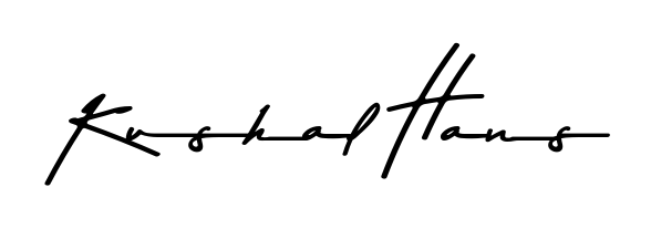 The Asem Kandis PERSONAL USE lettering style adds unique flourish to name Kushal Hans. Stand out with a custom digital autograph made in seconds. Kushal Hans signature style 9 images and pictures png