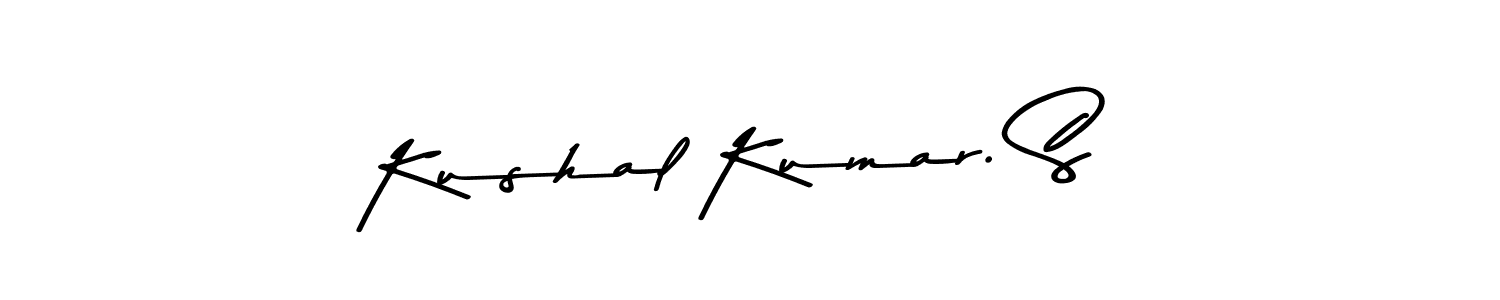 Similarly Asem Kandis PERSONAL USE is the best handwritten signature design. Signature creator online .You can use it as an online autograph creator for name Kushal Kumar. S. Kushal Kumar. S signature style 9 images and pictures png