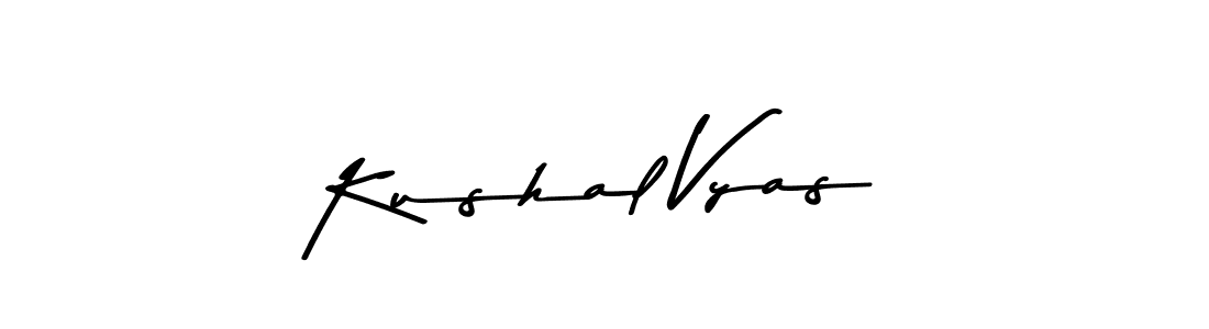 Make a short Kushal Vyas signature style. Manage your documents anywhere anytime using Asem Kandis PERSONAL USE. Create and add eSignatures, submit forms, share and send files easily. Kushal Vyas signature style 9 images and pictures png