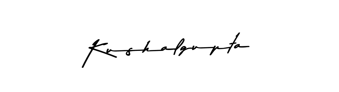 Design your own signature with our free online signature maker. With this signature software, you can create a handwritten (Asem Kandis PERSONAL USE) signature for name Kushalgupta. Kushalgupta signature style 9 images and pictures png