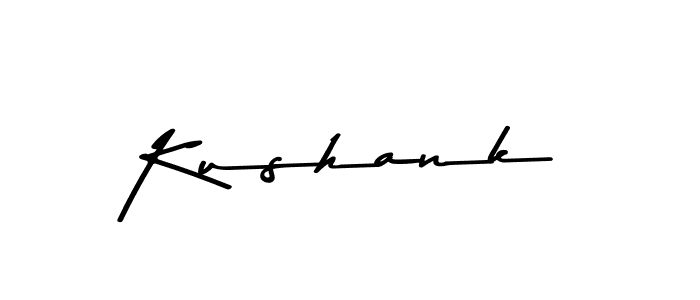 Make a beautiful signature design for name Kushank. With this signature (Asem Kandis PERSONAL USE) style, you can create a handwritten signature for free. Kushank signature style 9 images and pictures png