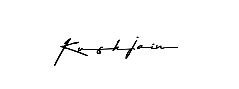 Create a beautiful signature design for name Kushjain. With this signature (Asem Kandis PERSONAL USE) fonts, you can make a handwritten signature for free. Kushjain signature style 9 images and pictures png