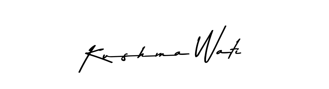 How to Draw Kushma Wati signature style? Asem Kandis PERSONAL USE is a latest design signature styles for name Kushma Wati. Kushma Wati signature style 9 images and pictures png