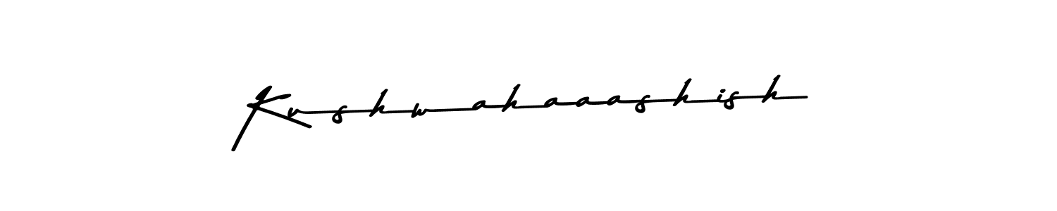 Make a beautiful signature design for name Kushwahaaashish. With this signature (Asem Kandis PERSONAL USE) style, you can create a handwritten signature for free. Kushwahaaashish signature style 9 images and pictures png