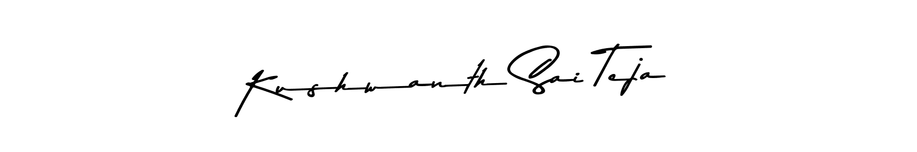 Make a beautiful signature design for name Kushwanth Sai Teja. Use this online signature maker to create a handwritten signature for free. Kushwanth Sai Teja signature style 9 images and pictures png