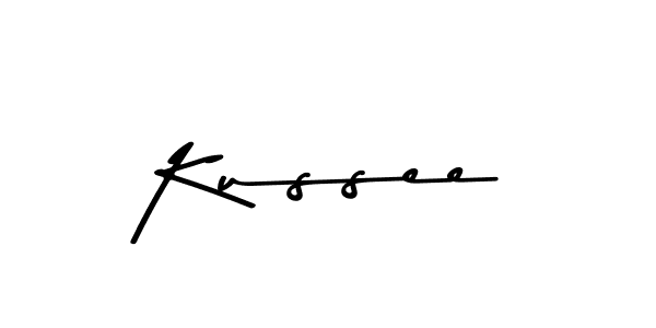 How to make Kussee name signature. Use Asem Kandis PERSONAL USE style for creating short signs online. This is the latest handwritten sign. Kussee signature style 9 images and pictures png
