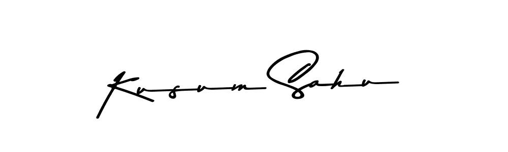 How to make Kusum Sahu signature? Asem Kandis PERSONAL USE is a professional autograph style. Create handwritten signature for Kusum Sahu name. Kusum Sahu signature style 9 images and pictures png