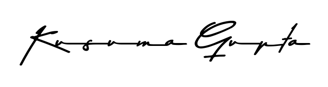 Upgrade your professional image with Kusuma Gupta signature created with Asem Kandis PERSONAL USE font. Fast, free, and watermark-free download. Kusuma Gupta signature style 9 images and pictures png