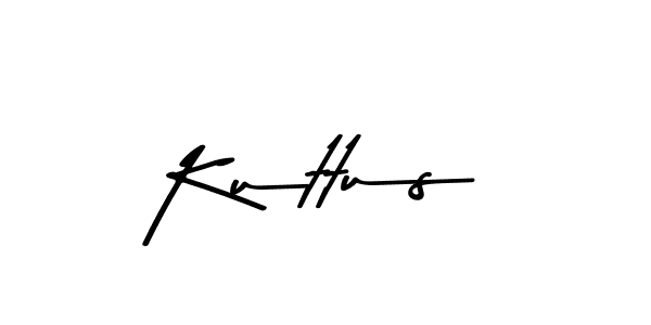 How to make Kuttus name signature. Use Asem Kandis PERSONAL USE style for creating short signs online. This is the latest handwritten sign. Kuttus signature style 9 images and pictures png