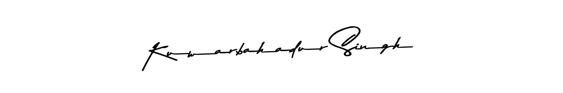 Here are the top 10 professional signature styles for the name Kuwarbahadur Singh. These are the best autograph styles you can use for your name. Kuwarbahadur Singh signature style 9 images and pictures png