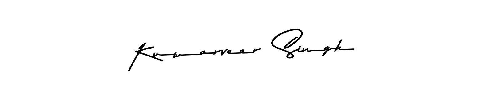 Once you've used our free online signature maker to create your best signature Asem Kandis PERSONAL USE style, it's time to enjoy all of the benefits that Kuwarveer  Singh name signing documents. Kuwarveer  Singh signature style 9 images and pictures png