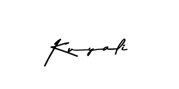 Create a beautiful signature design for name Kuyali. With this signature (Asem Kandis PERSONAL USE) fonts, you can make a handwritten signature for free. Kuyali signature style 9 images and pictures png