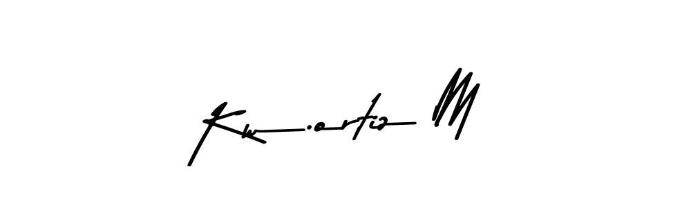 Also You can easily find your signature by using the search form. We will create Kw.ortiz M name handwritten signature images for you free of cost using Asem Kandis PERSONAL USE sign style. Kw.ortiz M signature style 9 images and pictures png