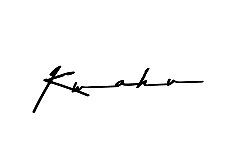 Make a beautiful signature design for name Kwahu. With this signature (Asem Kandis PERSONAL USE) style, you can create a handwritten signature for free. Kwahu signature style 9 images and pictures png