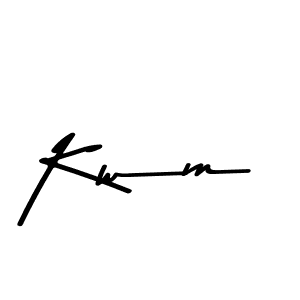 Make a beautiful signature design for name Kwm. Use this online signature maker to create a handwritten signature for free. Kwm signature style 9 images and pictures png